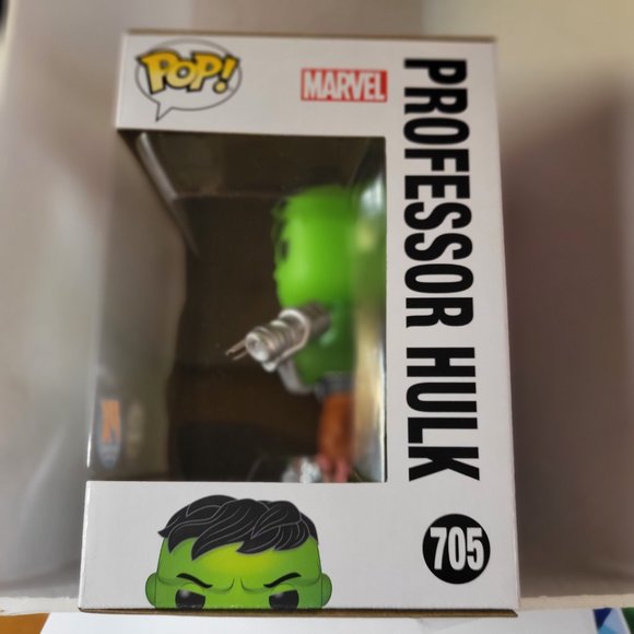 New Funko Pop! #705 Professor Hulk Marvel Previews PX GLOW Chase IN THE DARK - Picture 5 of 7